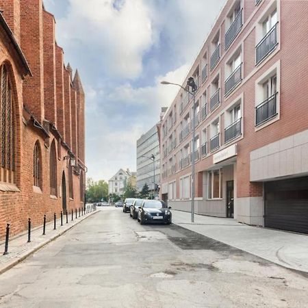 Modern Riverside Apartment With Free Parking Space Szczecin Luaran gambar